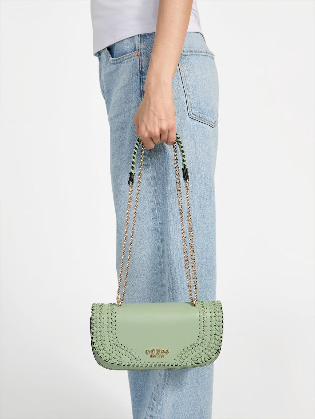 Tatum Whipstitched Convertible Crossbody