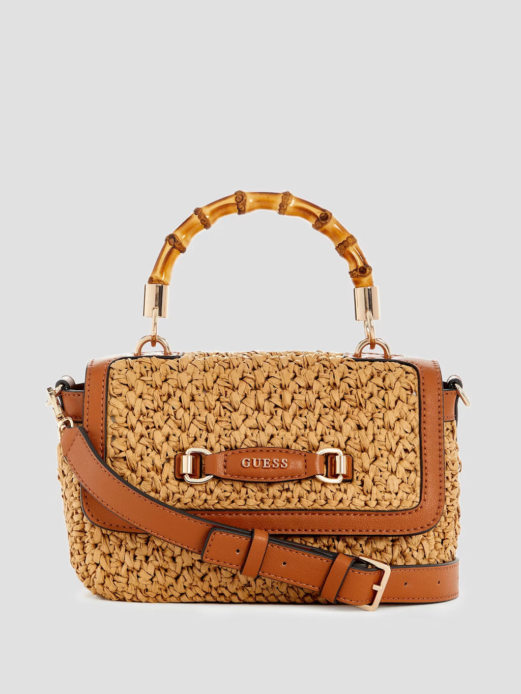 Siria Straw Top Handle Bag