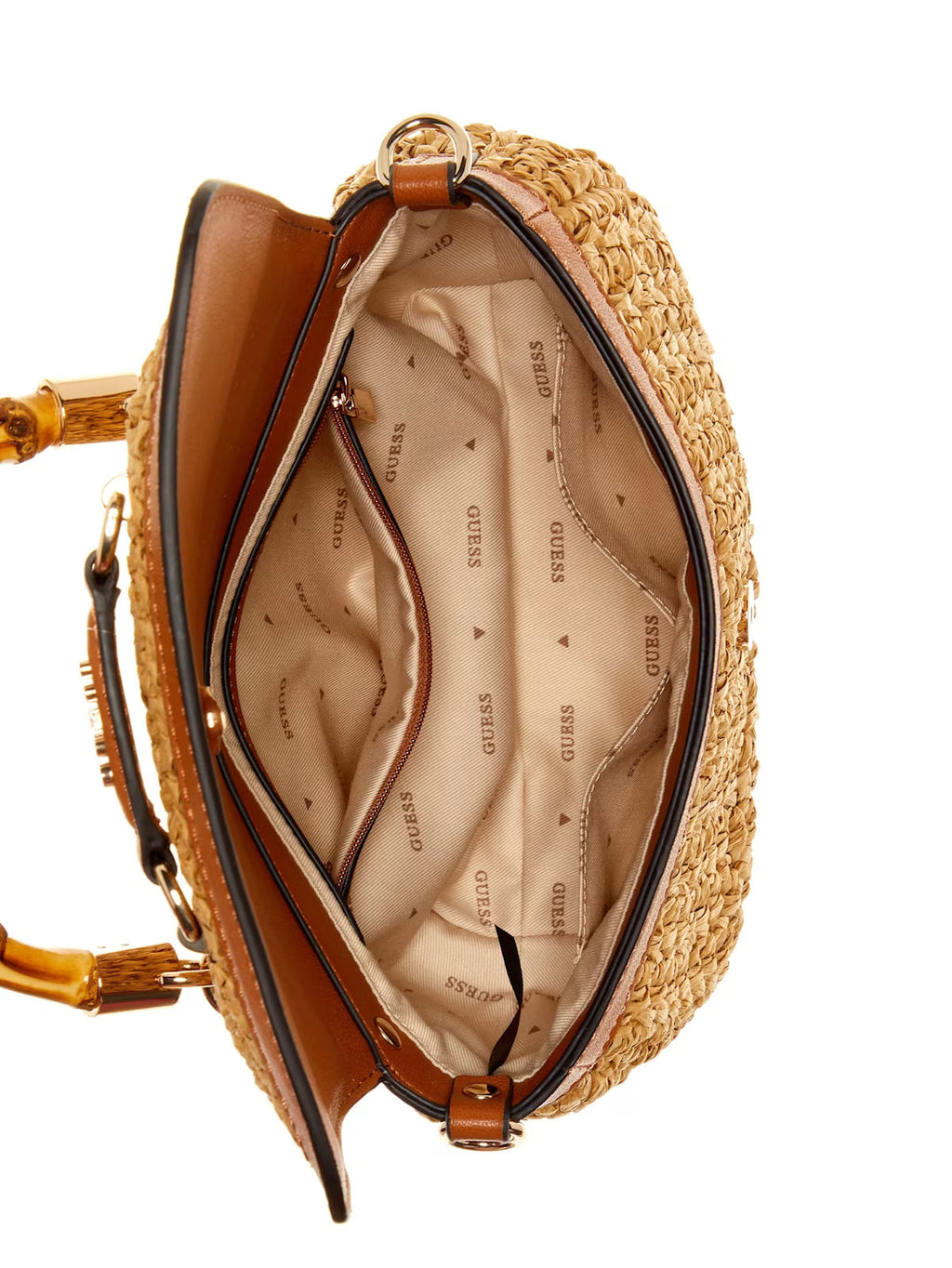 Siria Straw Top Handle Bag
