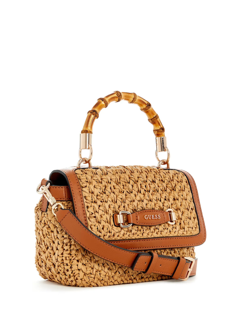 Siria Straw Top Handle Bag